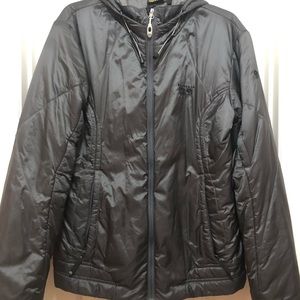 Mountain Hardware Hooded Gray Jacket